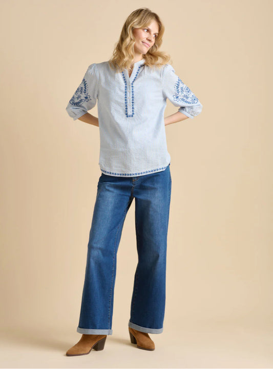 Brakeburn - Fossil Blouse
