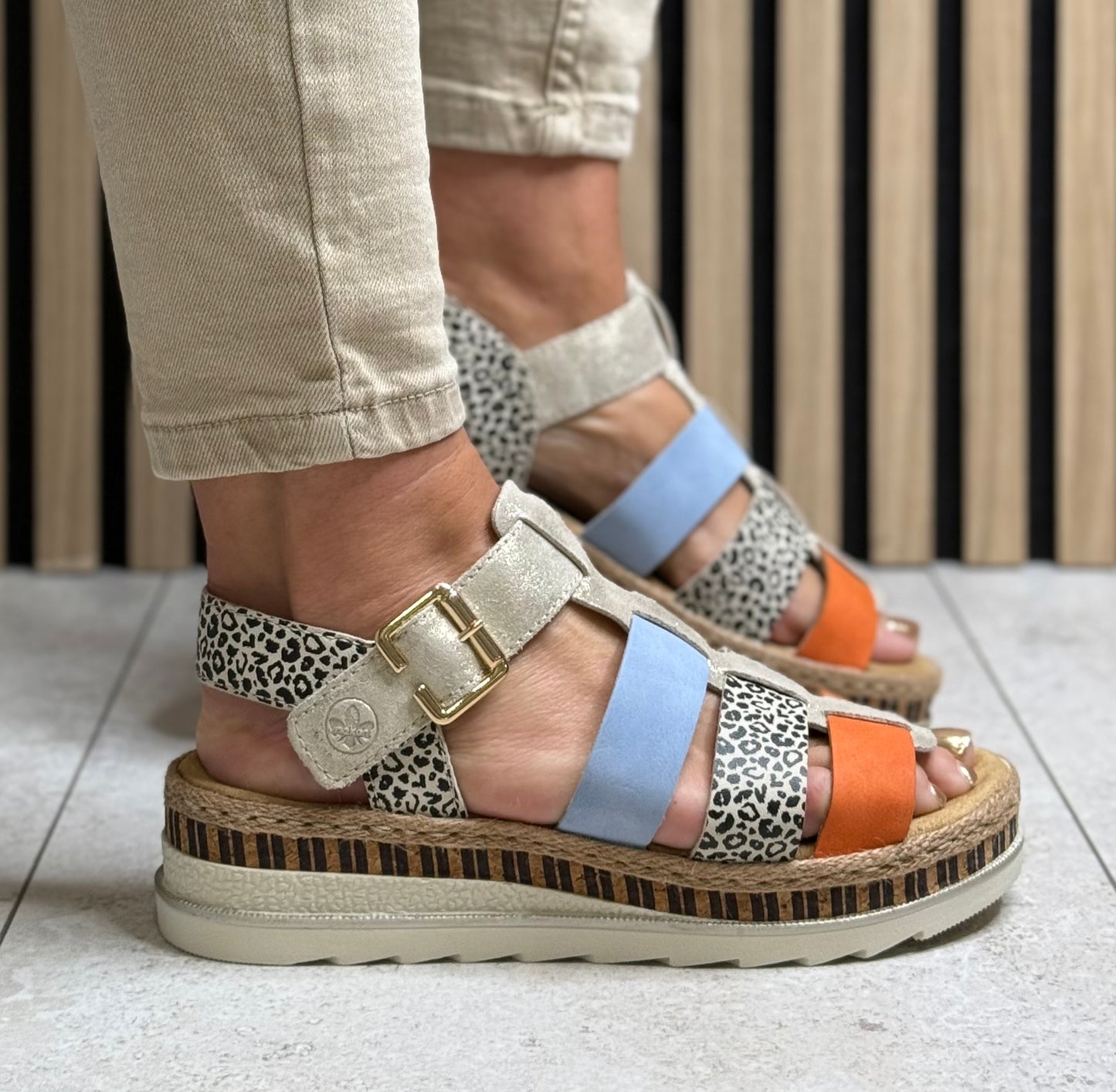 Rieker - Multi Leather Sandal