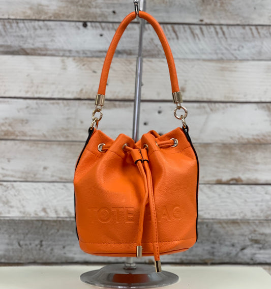 hannah k - Orange Tote Bucket Bag