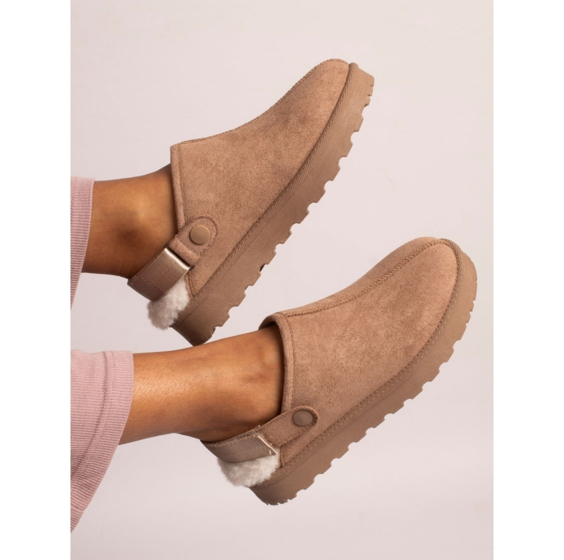 Lunar - 'Odessa' Mink Slipper