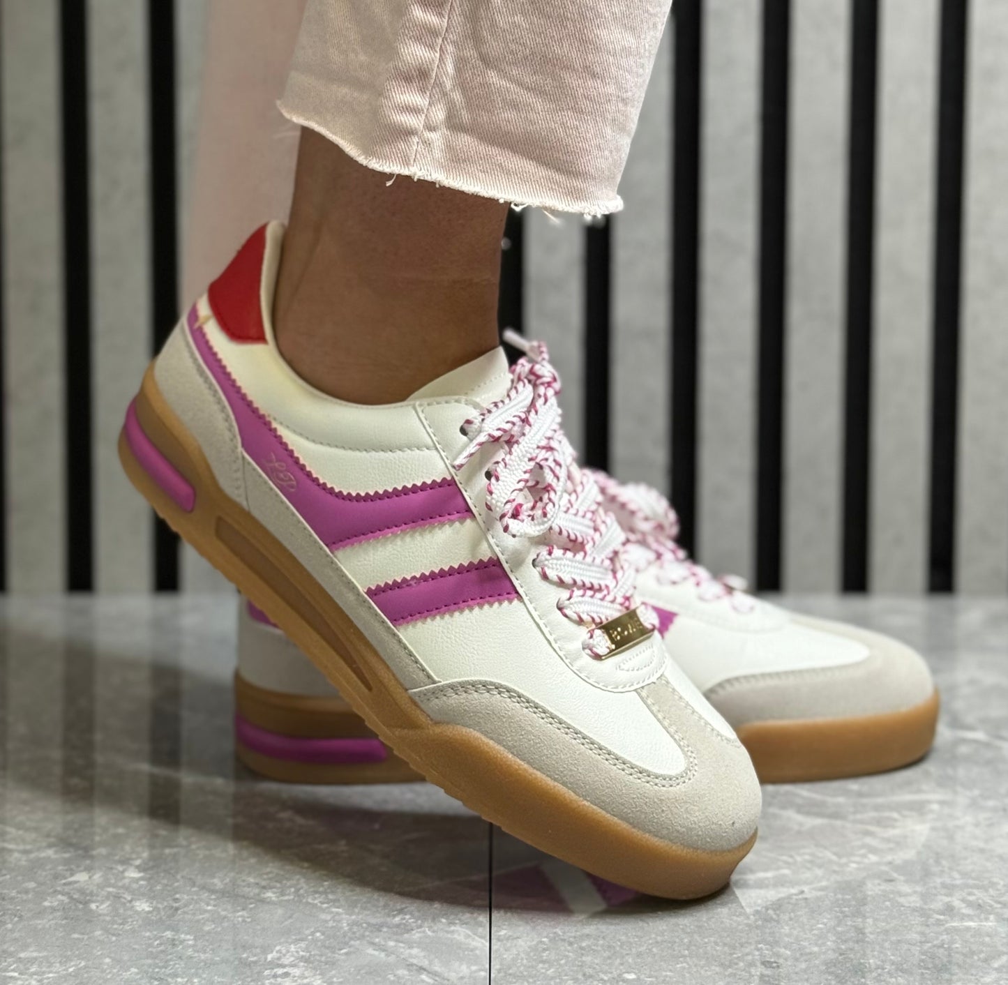 Tommy Bowe For Her - 'McGhen' Coconut Trainer