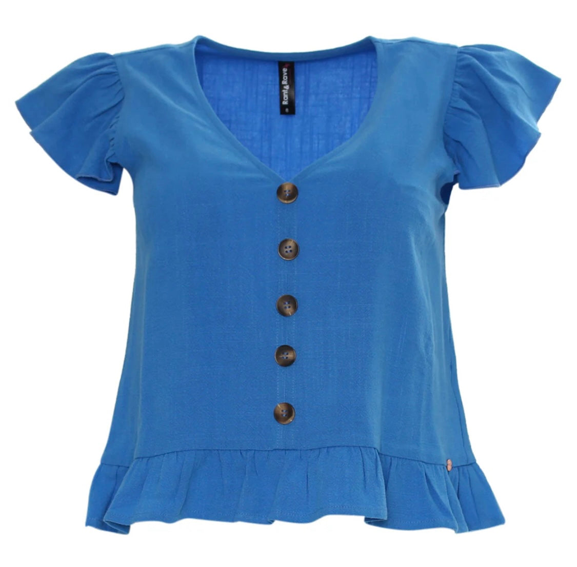 Rant & Rave - ‘Lois’ Blue Co-Ord