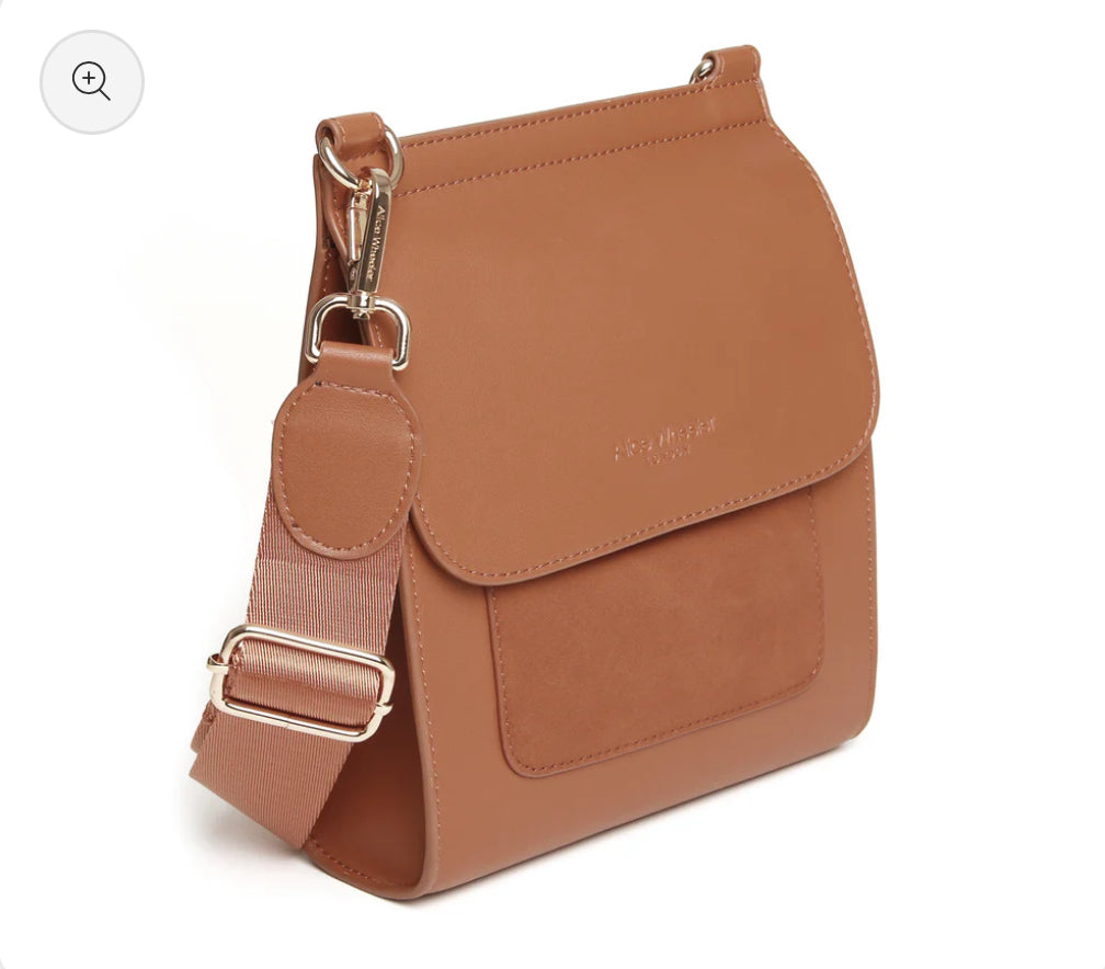 Alice Wheeler - 'Seville’ Tan Crossbody Bag