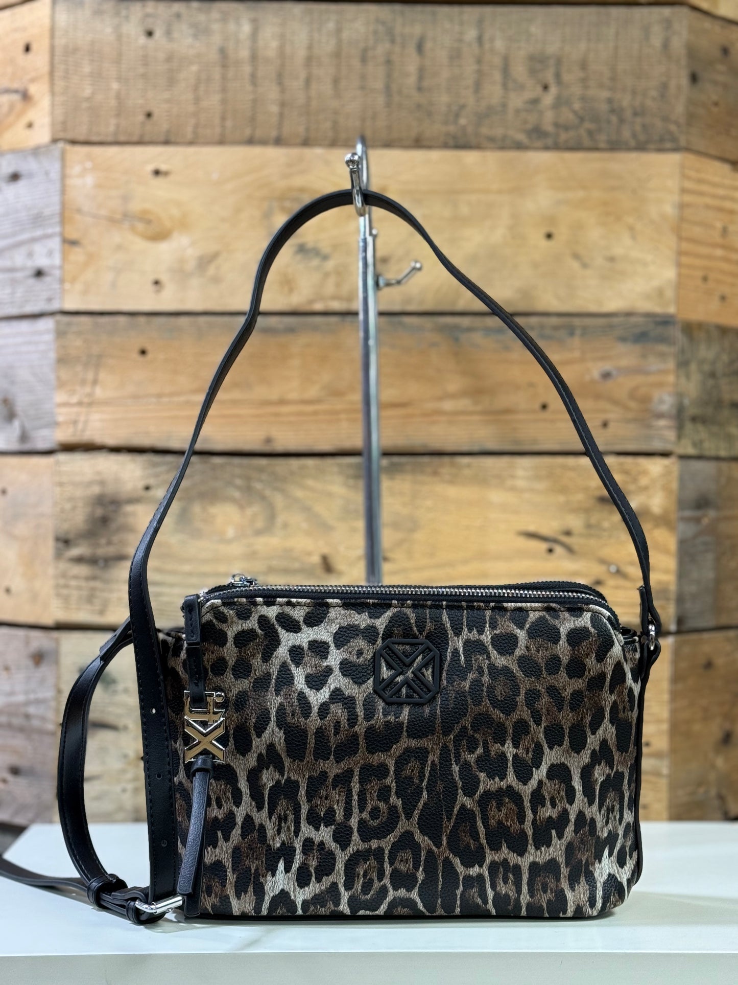 Xti - Leopard Print Crossbody Bag (184483)