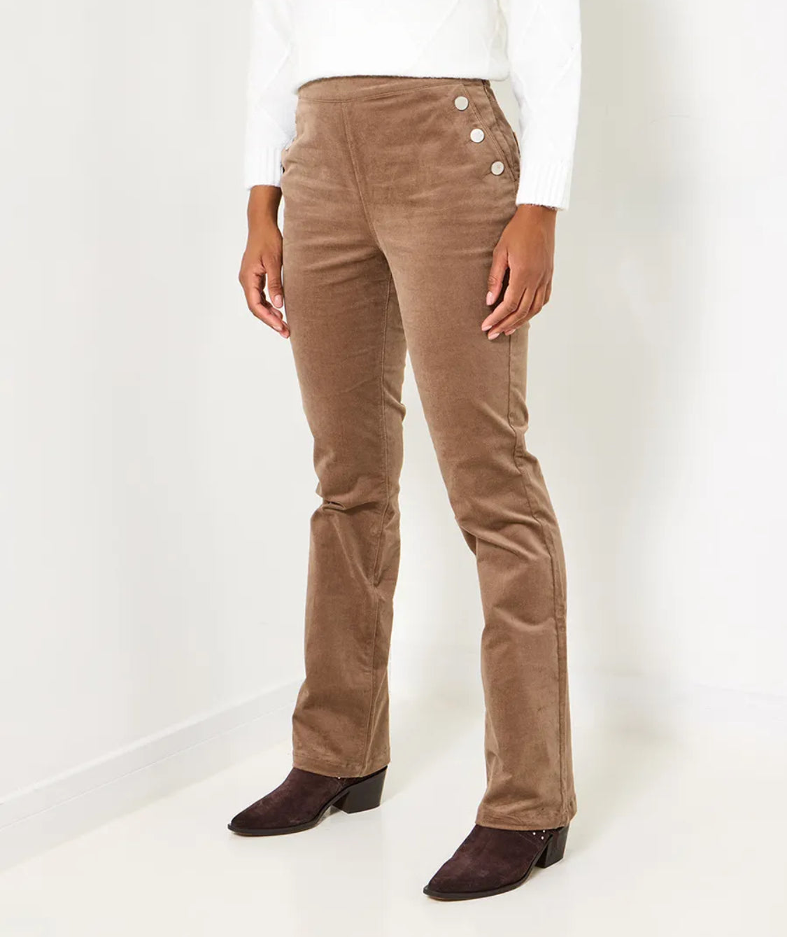 Joe Browns - Majestic Moleskin Button Detail Trouser