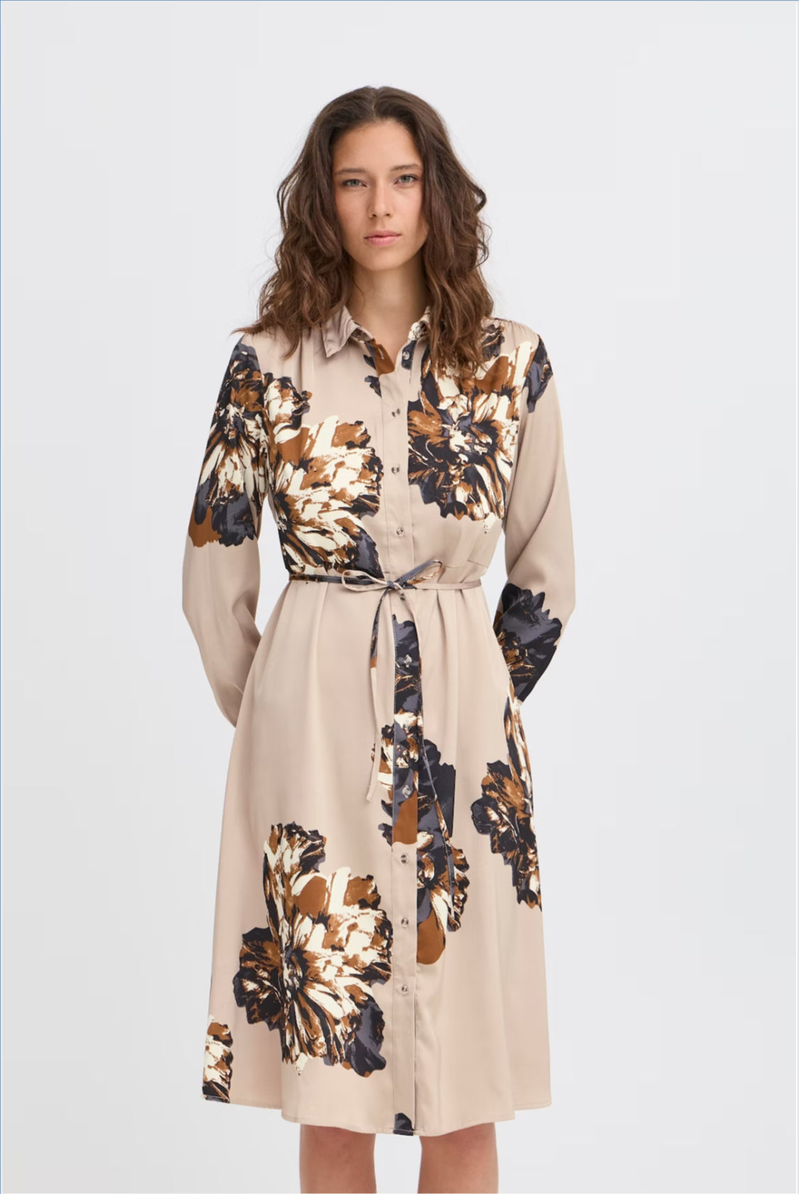 b.young - ‘Byjannike’ Print Dress