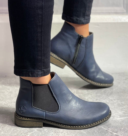 Rieker - Navy Chelsea Boot