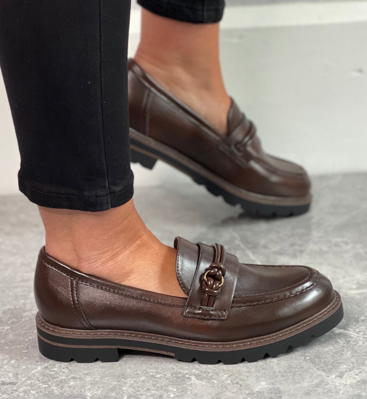 Marco Tozzi - Chestnut Loafer