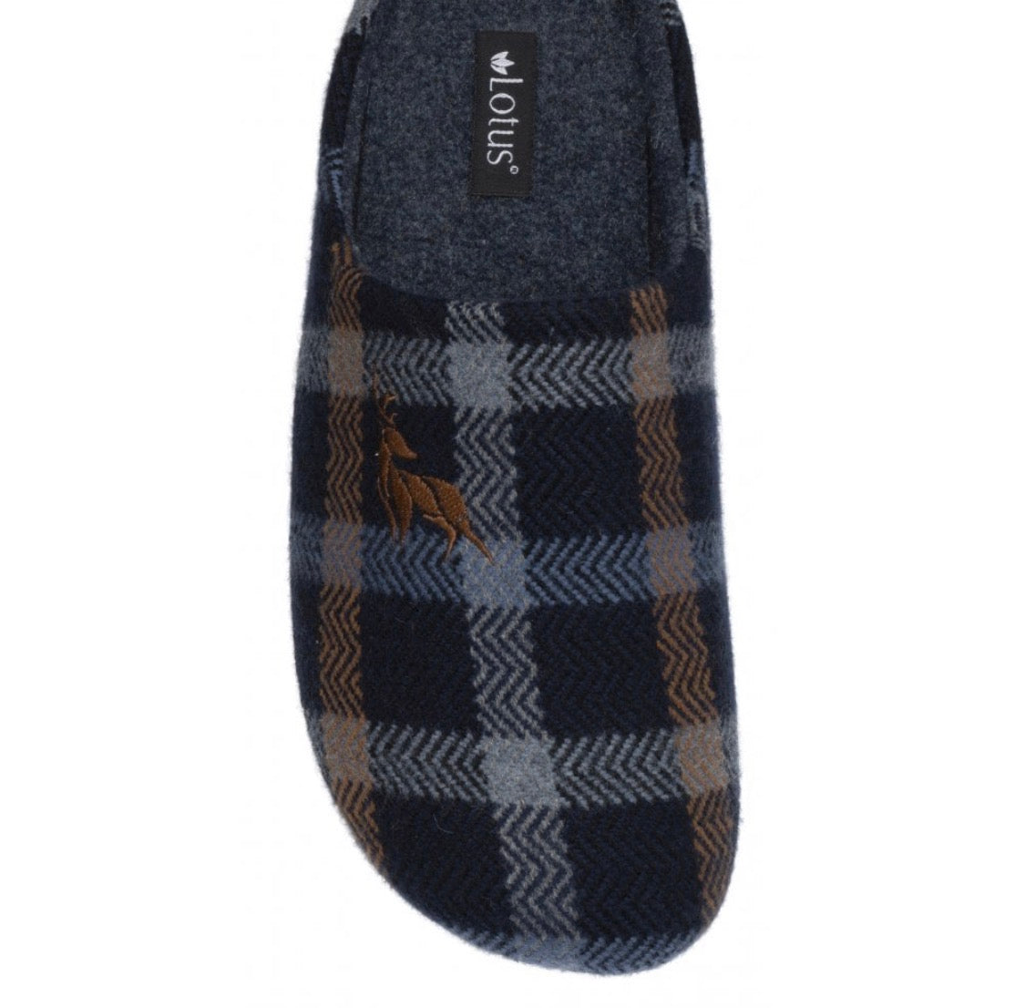 Lotus - Luis Navy Slipper