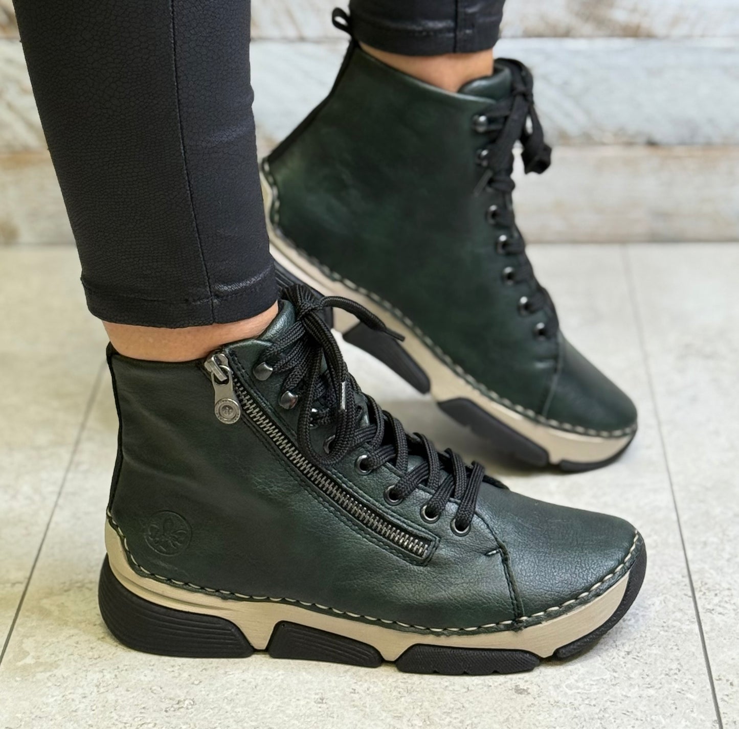 Rieker - Green Lined Walking Boot