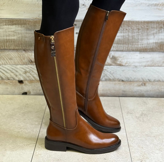 Patrizio Como - 'Guadalest' Carmelo Long Leather Boot