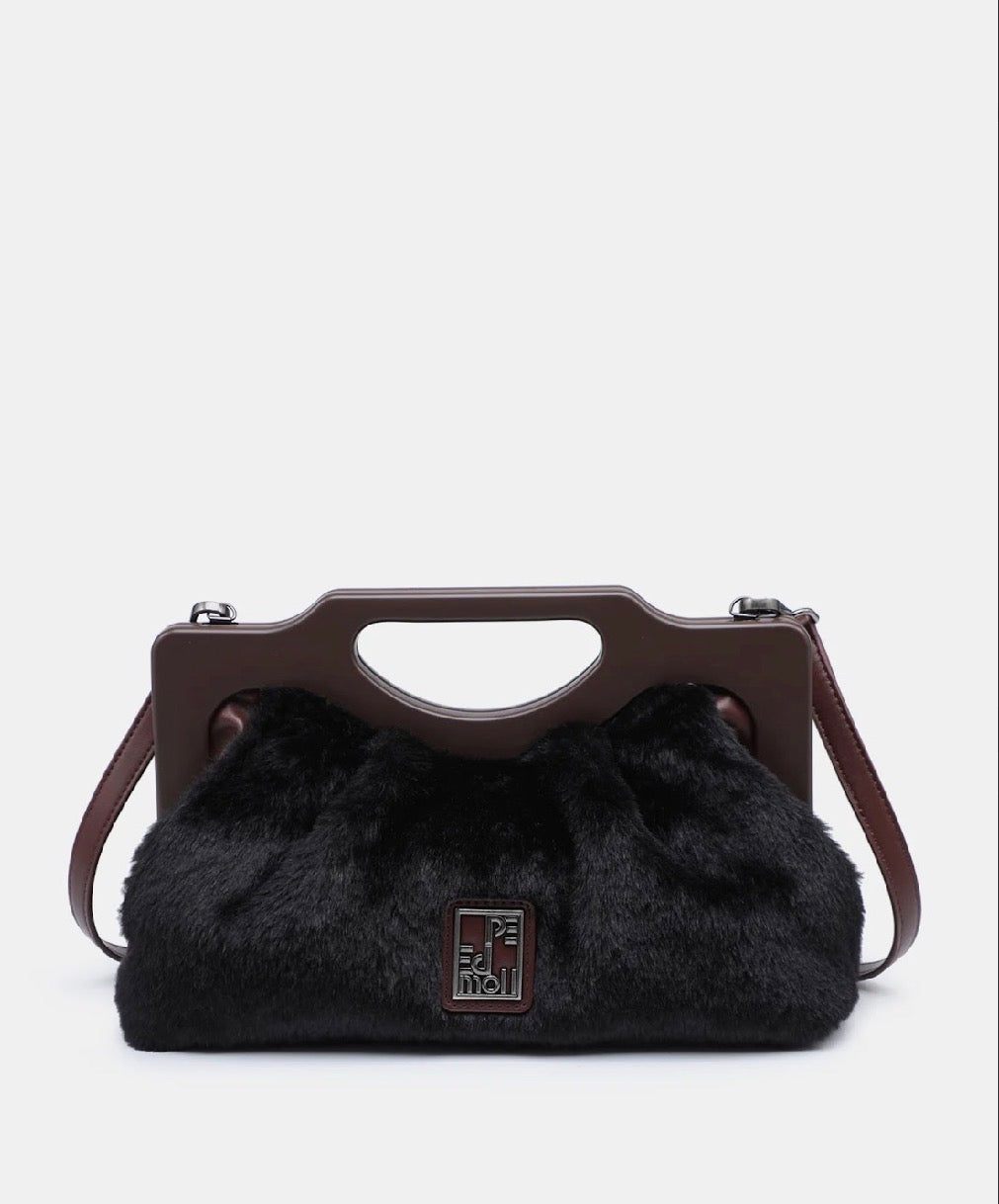Pepe Moll - ‘Jacinta’ Black Clutch Bag