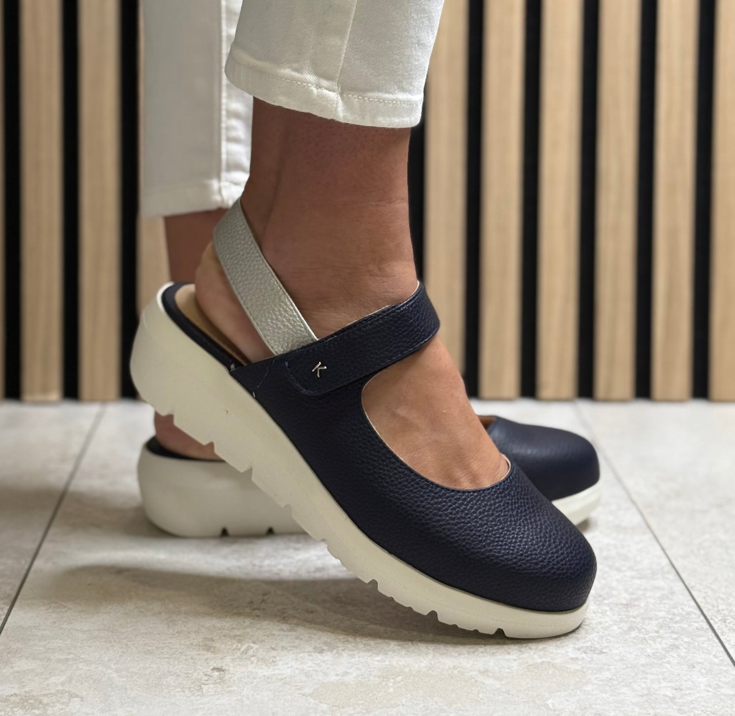 Kate Appleby - 'Wootton' Sapphire Casual Slingback Shoe