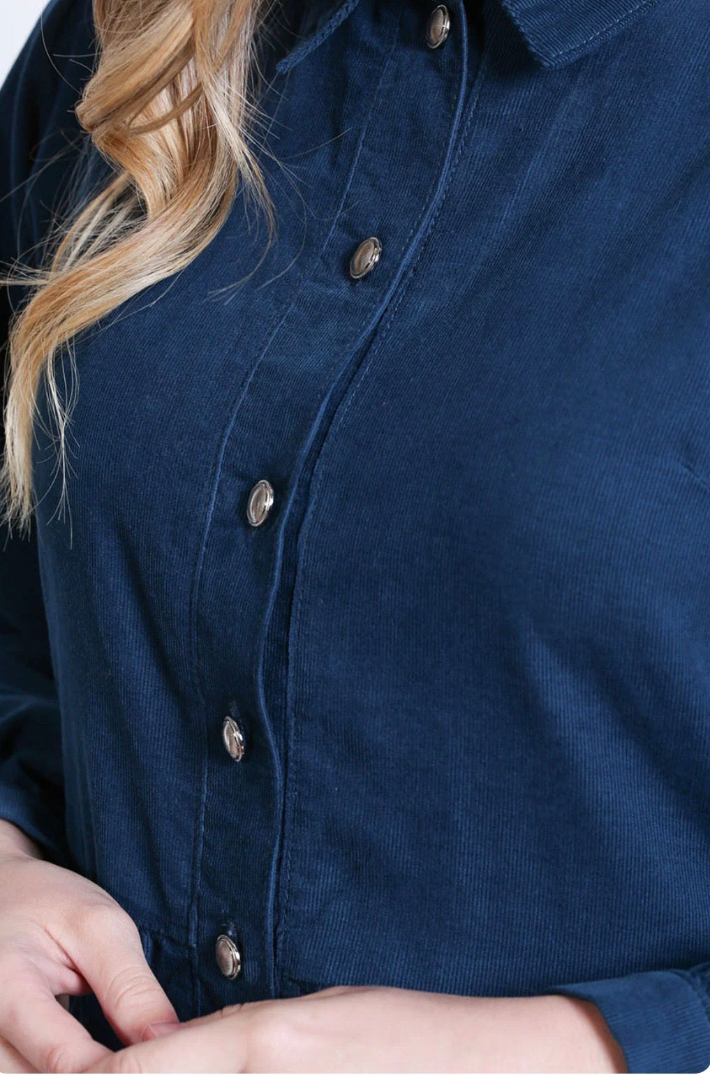 Rant & Rave - Hazel Teal Shirt Dress