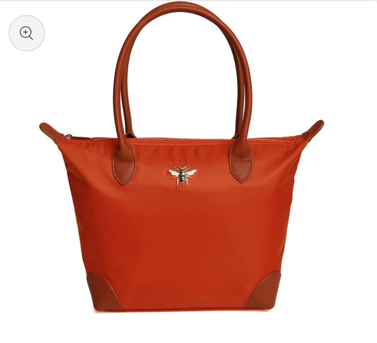 Alice Wheeler - Orange Shoreditch Medium Tote Bag