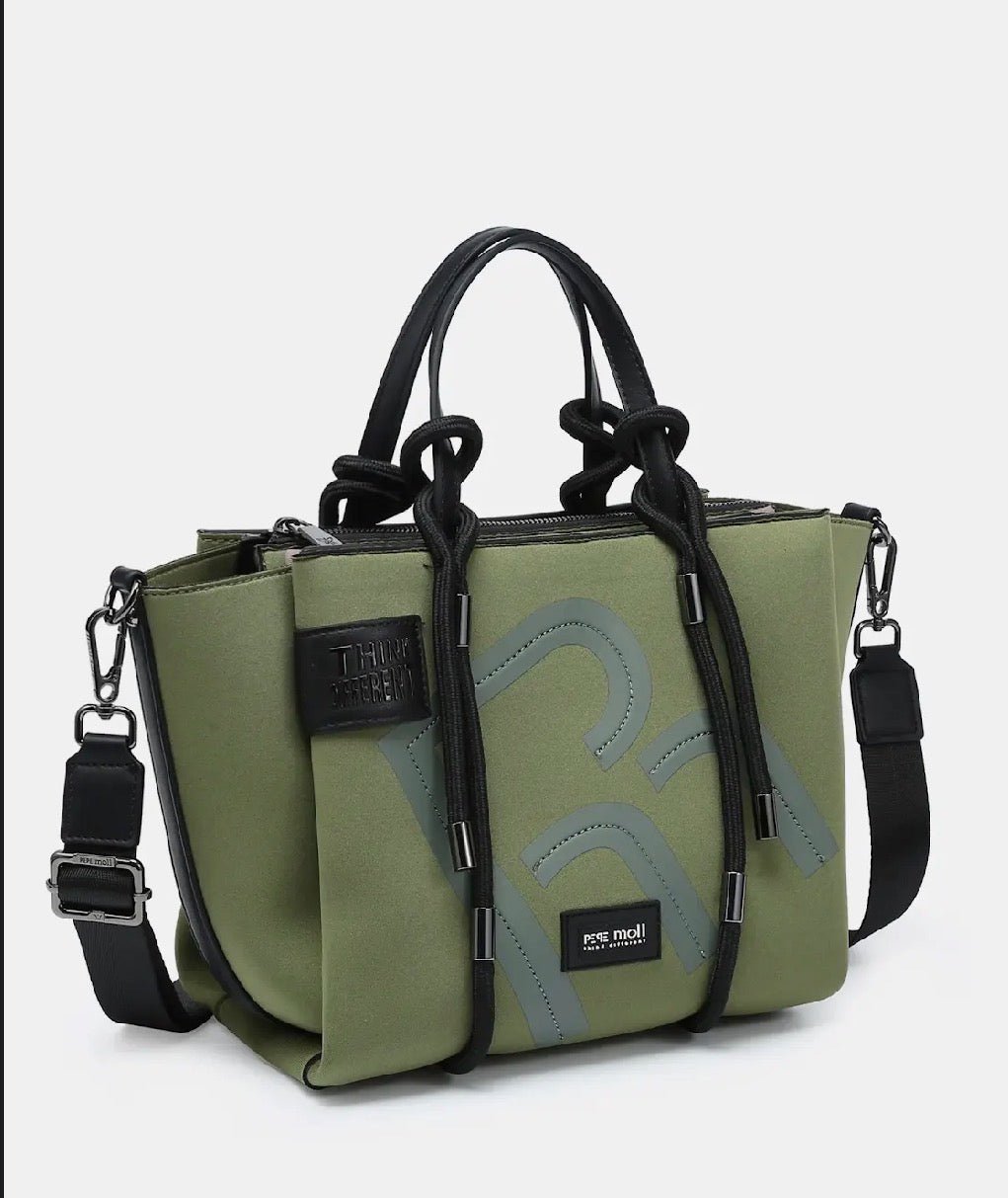 Pepe Moll - ‘Helia’ Green Handbag
