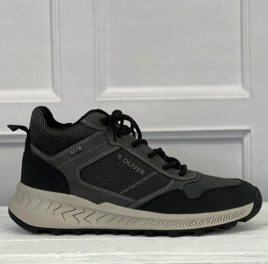 S Oliver -  Men’s TEX Black Combo Trainer