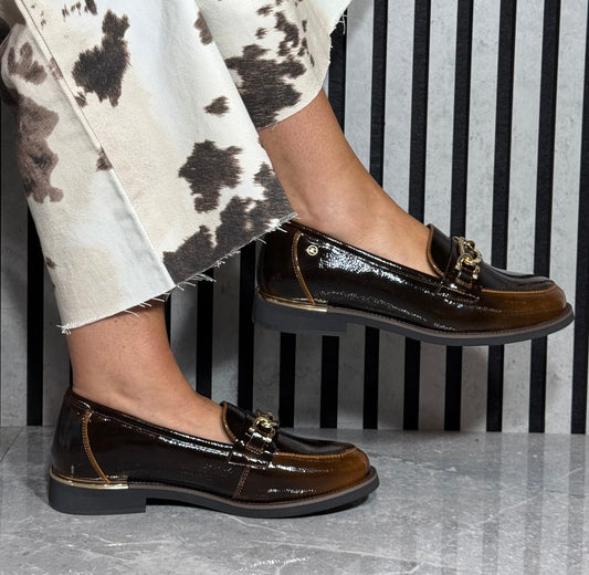 Zanni & Co - 'Phan Thiet One' Topaz Patent Loafer