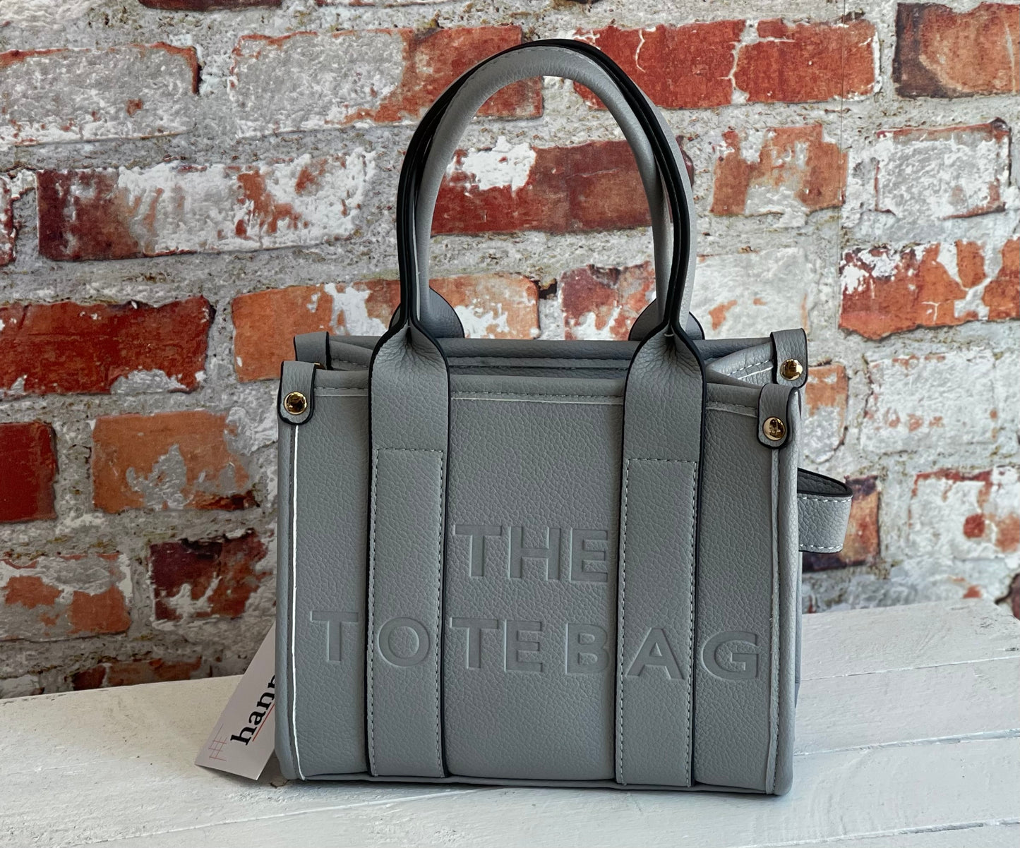 hannah k - Grey Mini Tote