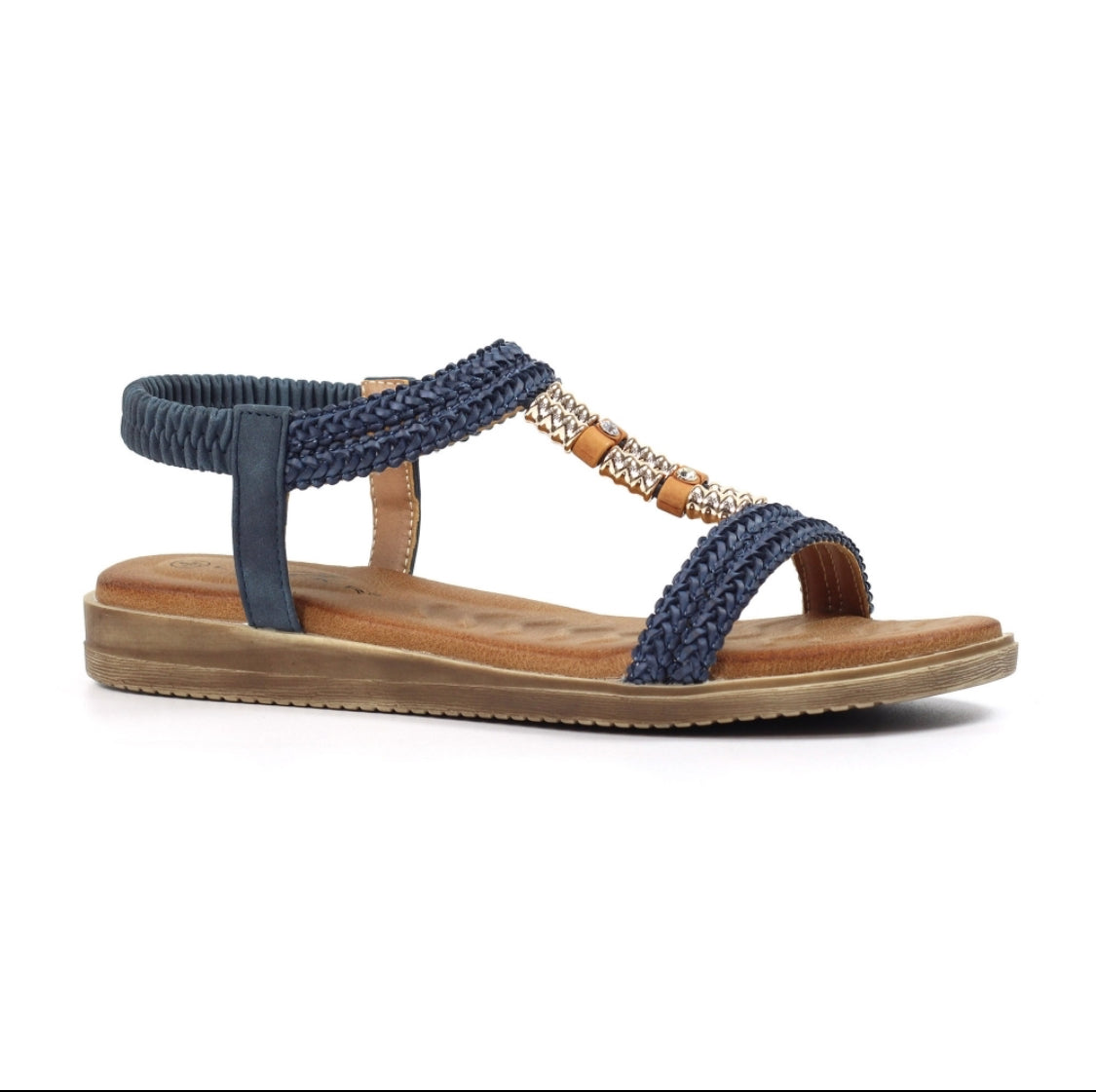 Lunar - 'Portofino' Blue Sandal