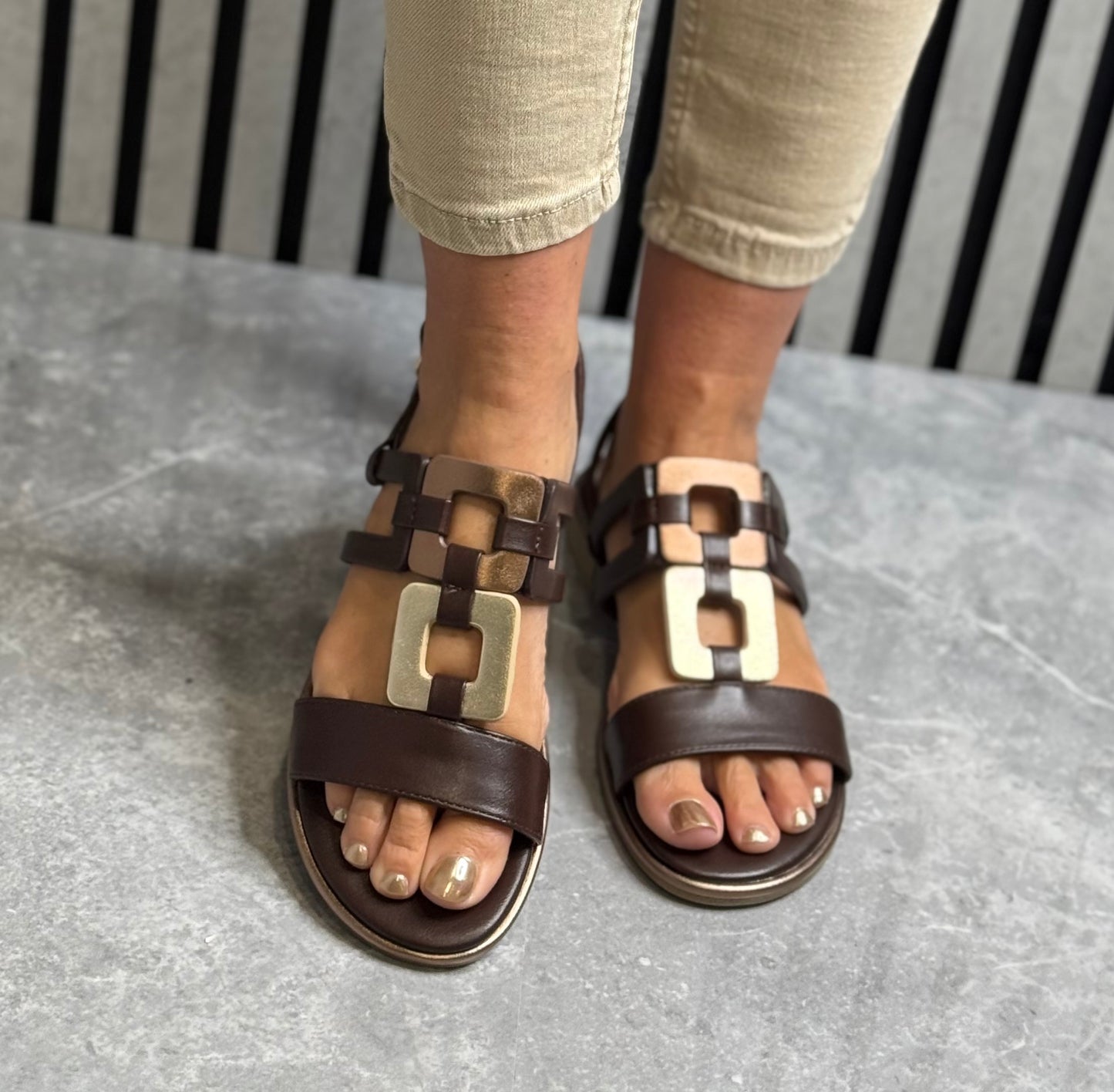 Marco Tozzi - Mocca Combo Sandal