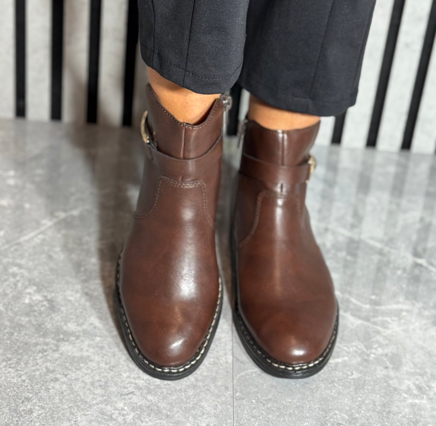 Rieker - Brown Ankle Boot