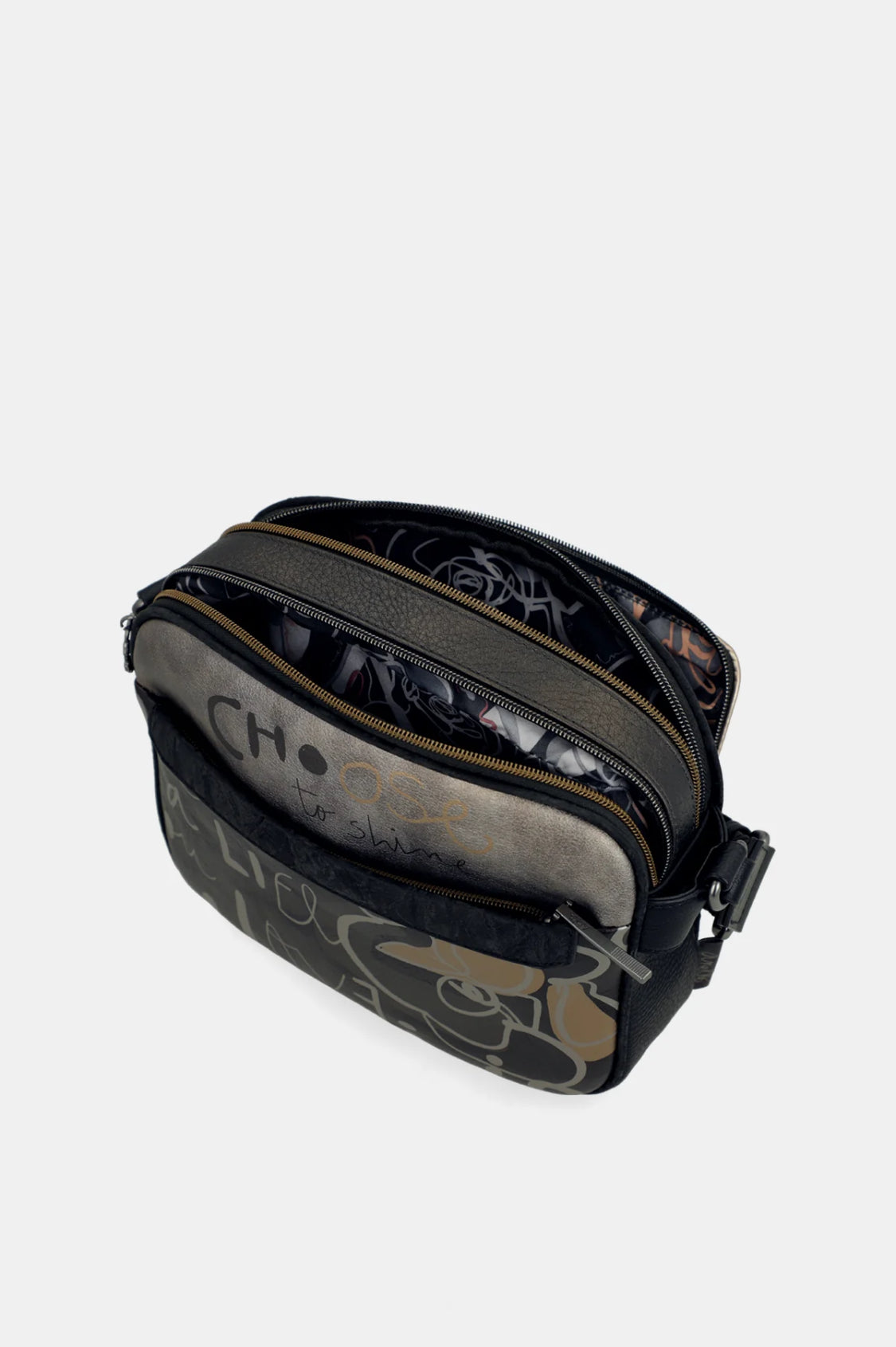 anekke - ‘Nature Koko’ Front Pocket Crossbody Bag