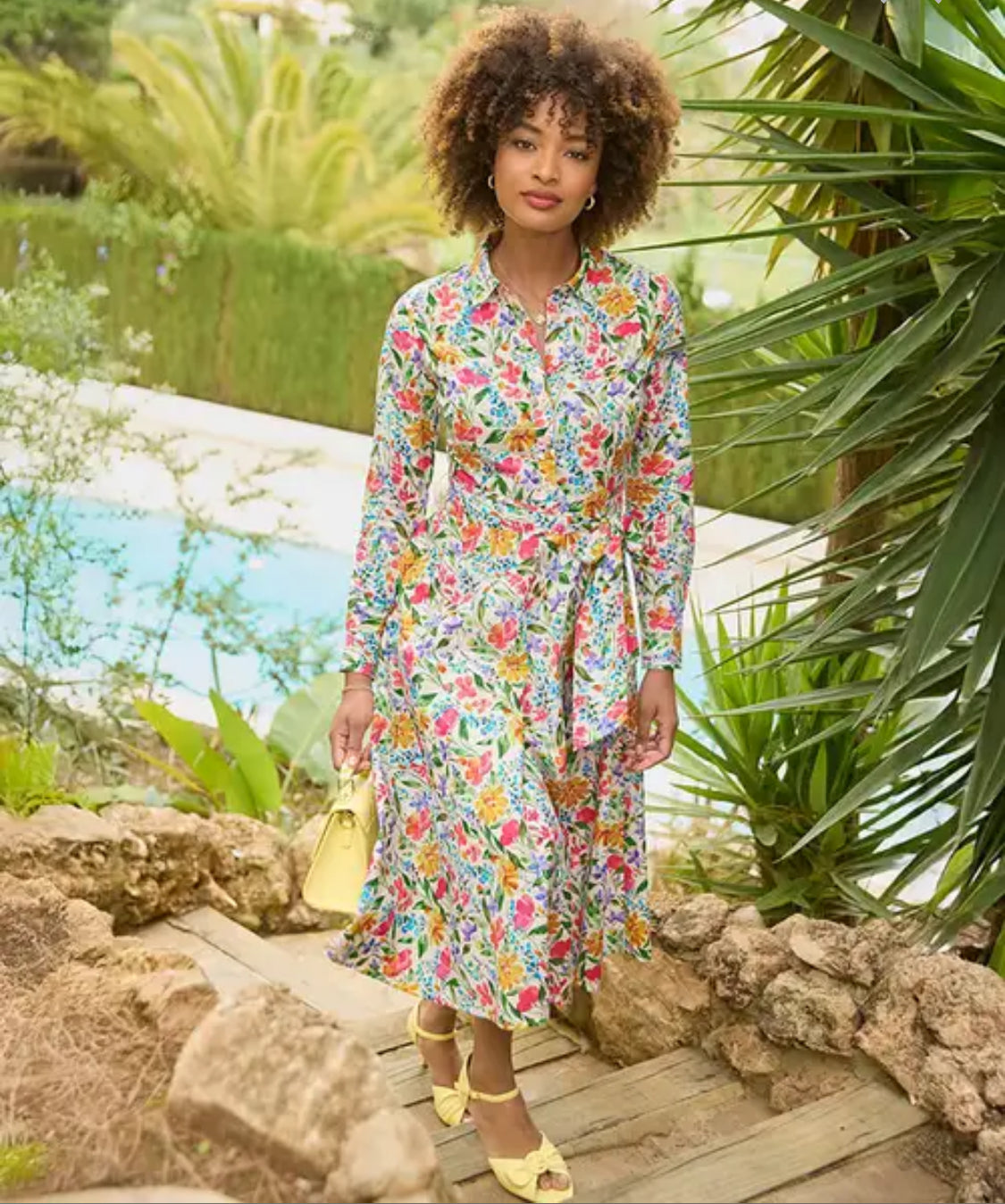 Joe Browns- Sunshine Days Cotton Shirt Dress