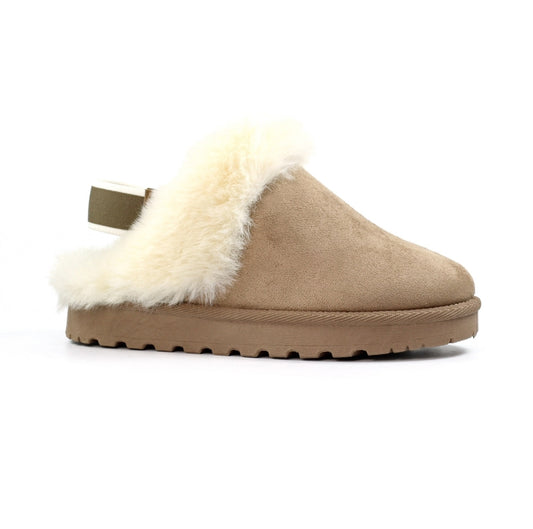 Lunar - 'Nevis' Mink Slipper