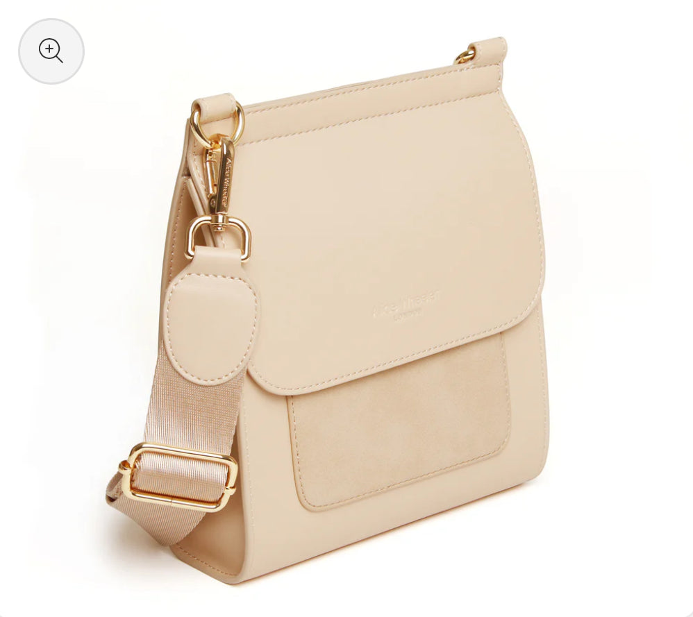 Alice Wheeler - 'Seville’ Sand Crossbody Bag