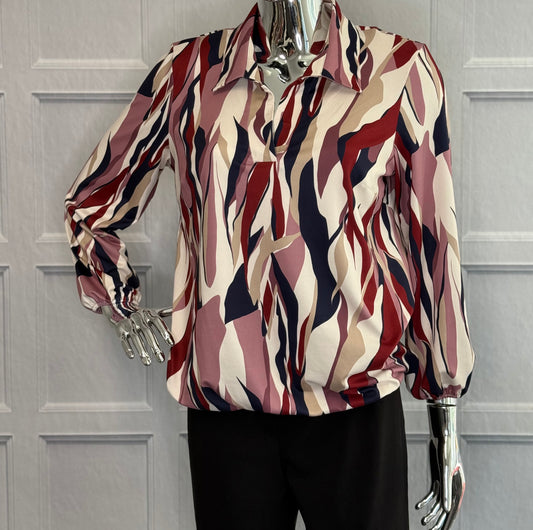 Yew - Dusky Pink Mix Top