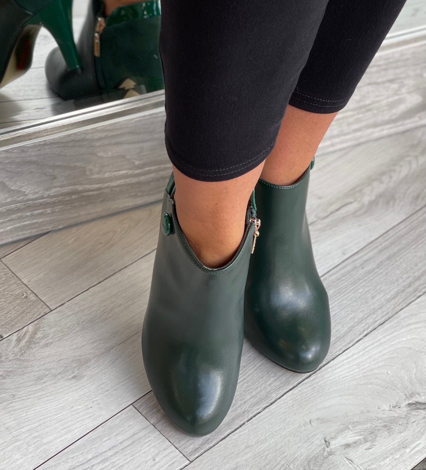 Kate Appleby - 'Bromley' Forest Green Shoe Boot