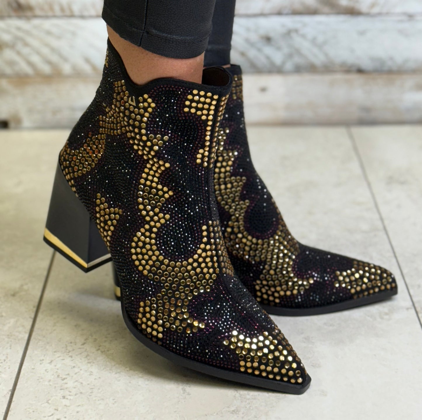 Una Healy - 'If I Had A Boat' Vinyl Bling Boot