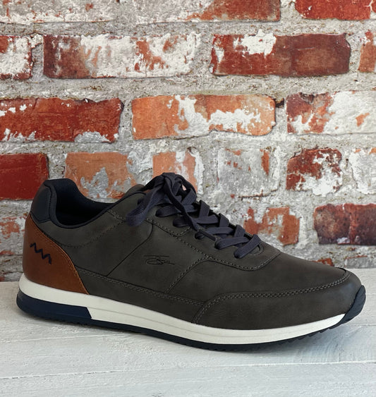 Tommy Bowe - 'Retallick' Mens Carbon Grey Trainer