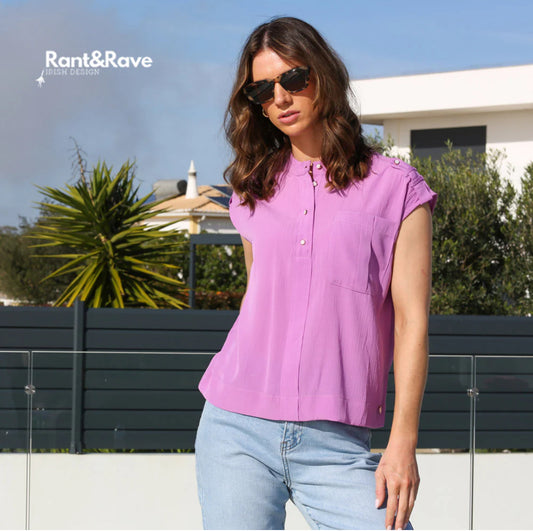 Rant & Rave - 'Fernanda' Purple Top