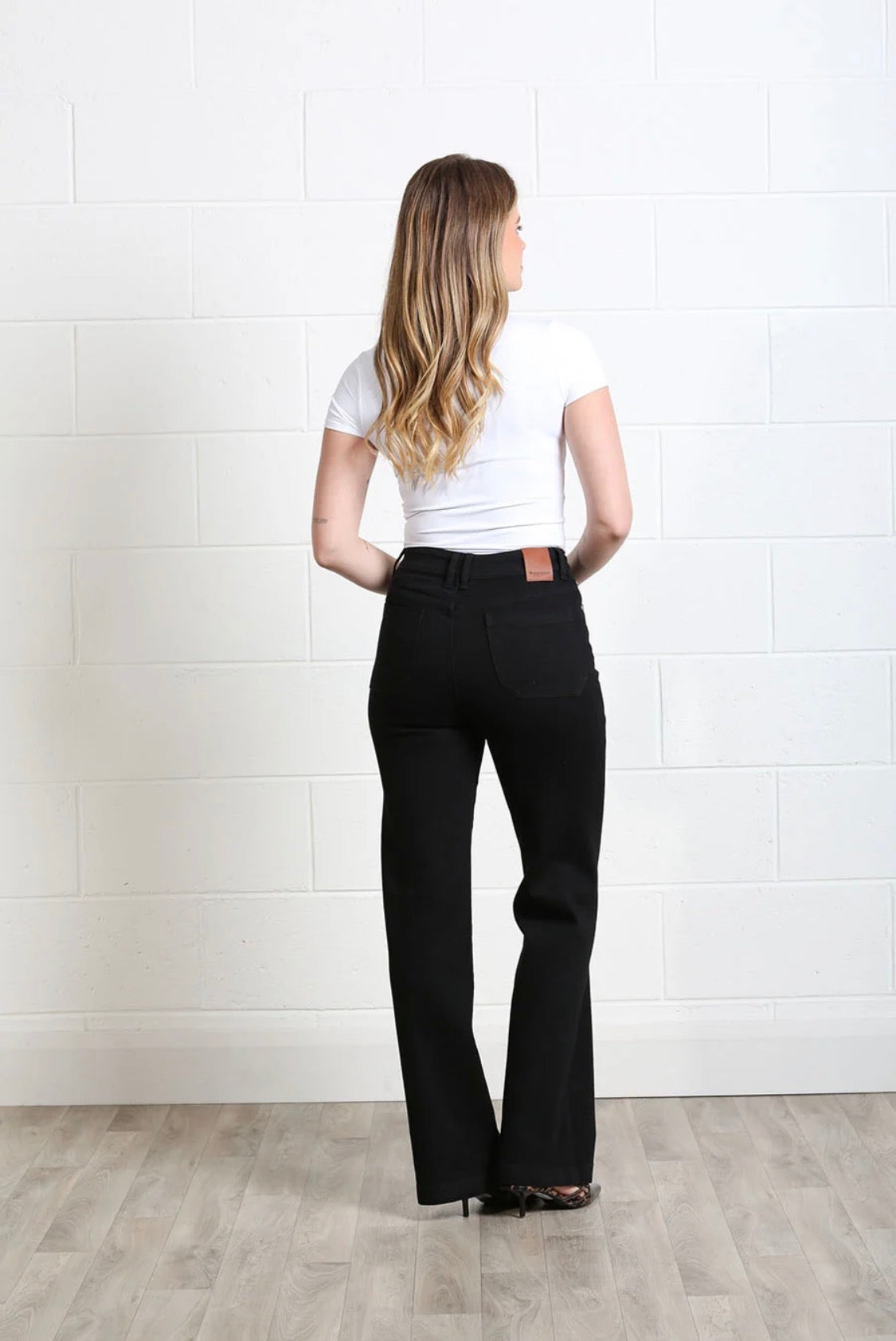 Rant & Rave - Jane Black Wide Leg Jean