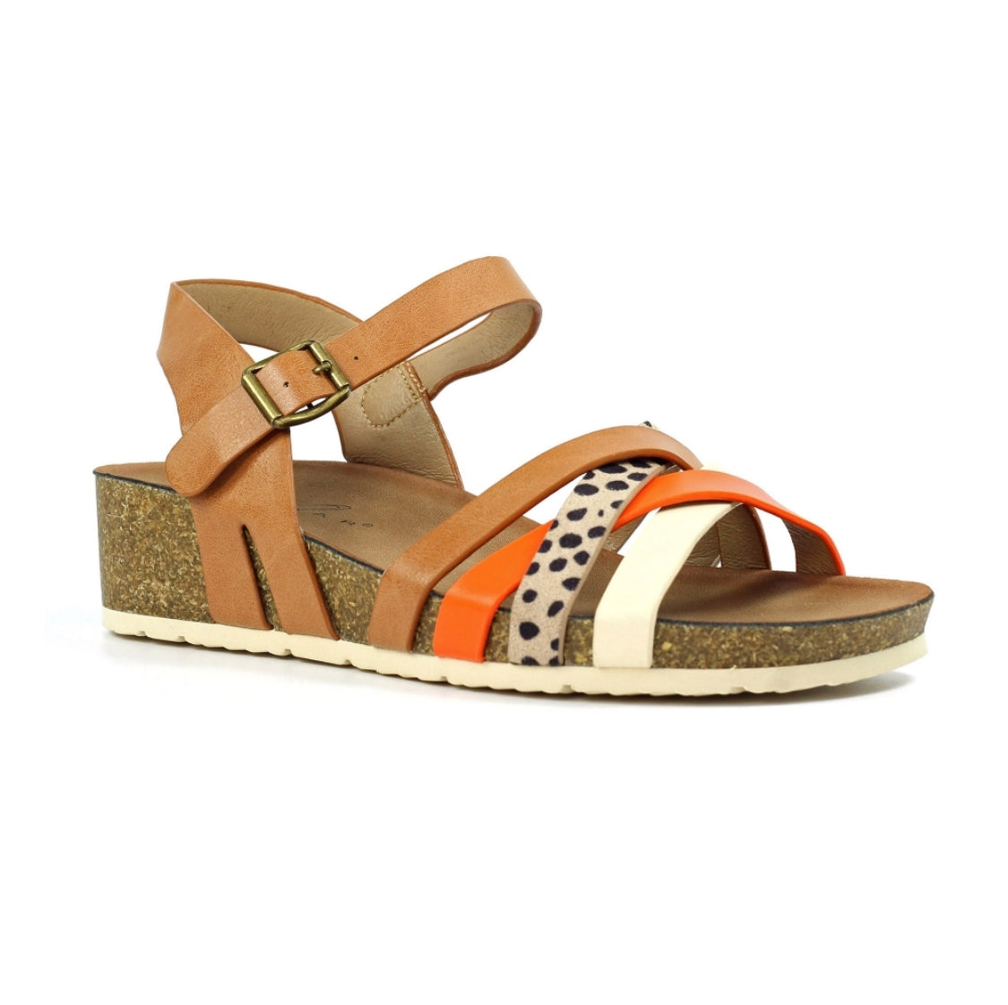 Lunar - 'Selina' Camel Sandal