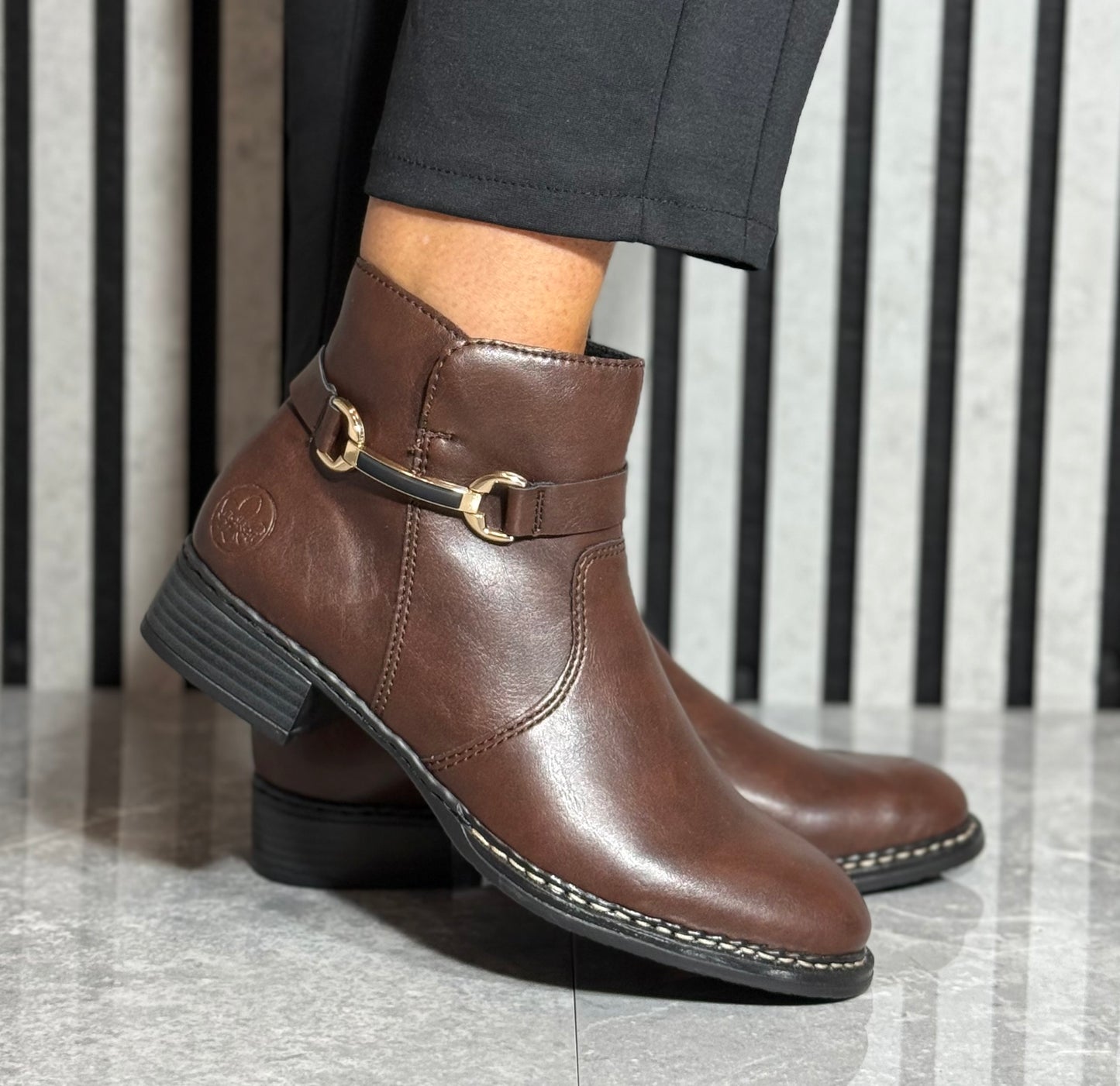 Rieker - Brown Ankle Boot