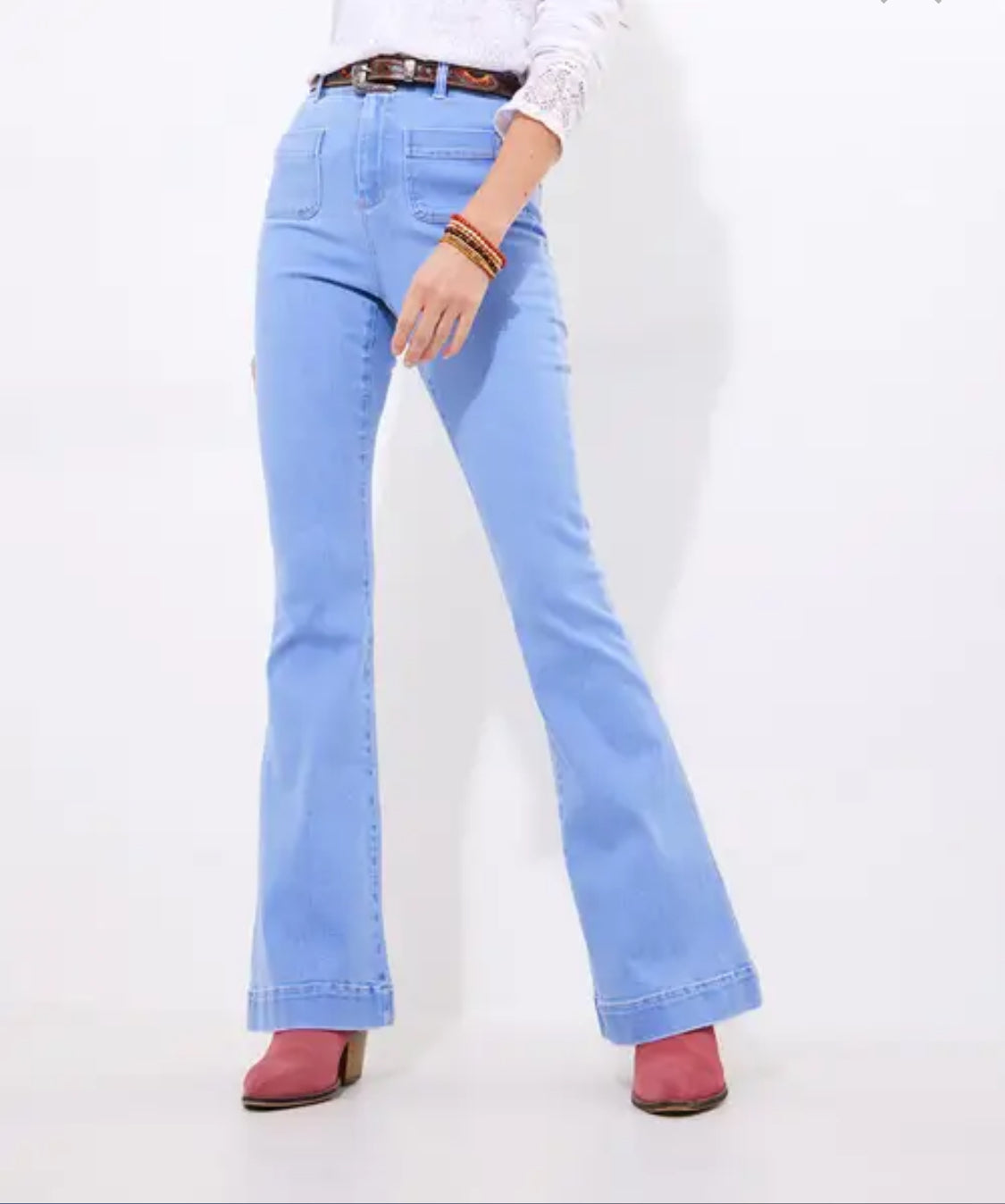 Joe Browns- Stevie Patch Pocket Wide Leg Jeans