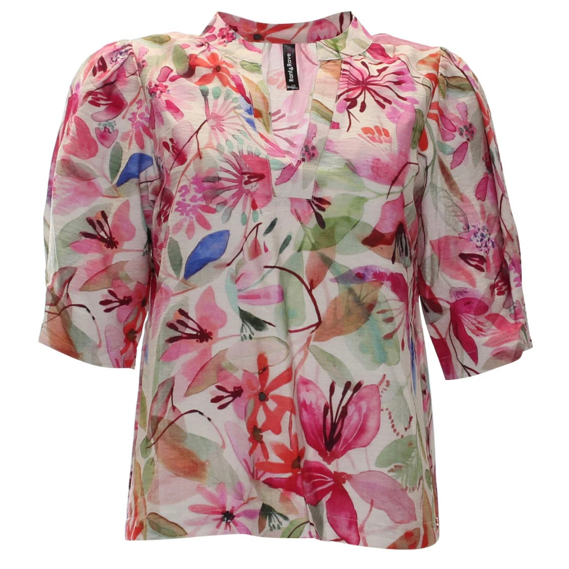 Rant & Rave - ‘East’ Pink Top