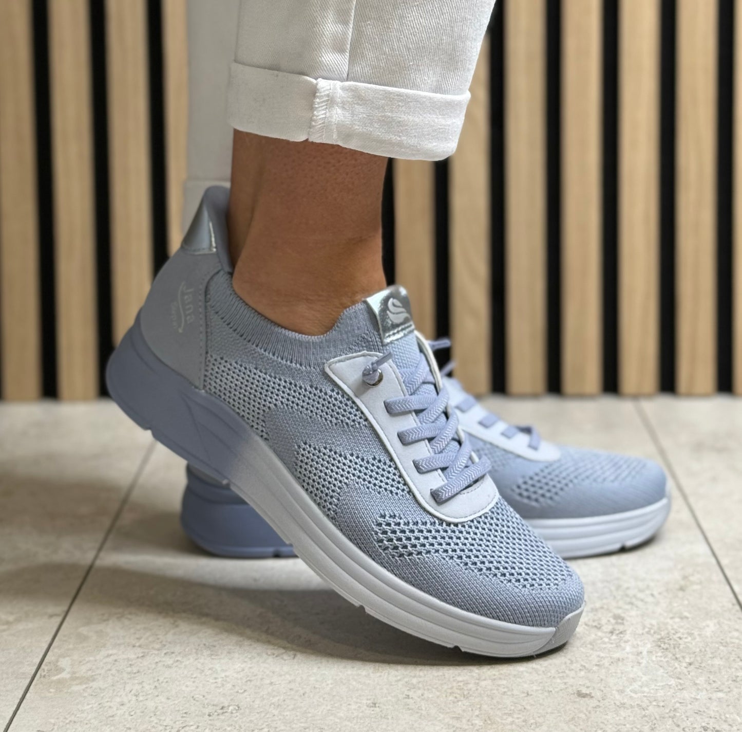 Jana - Denim Lightweight Sock Trainer