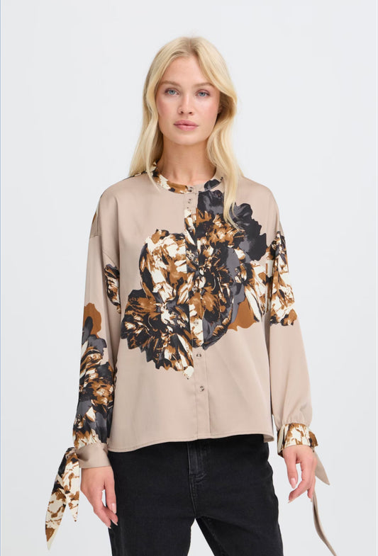 b.young - ‘Byjannike’ Print Blouse