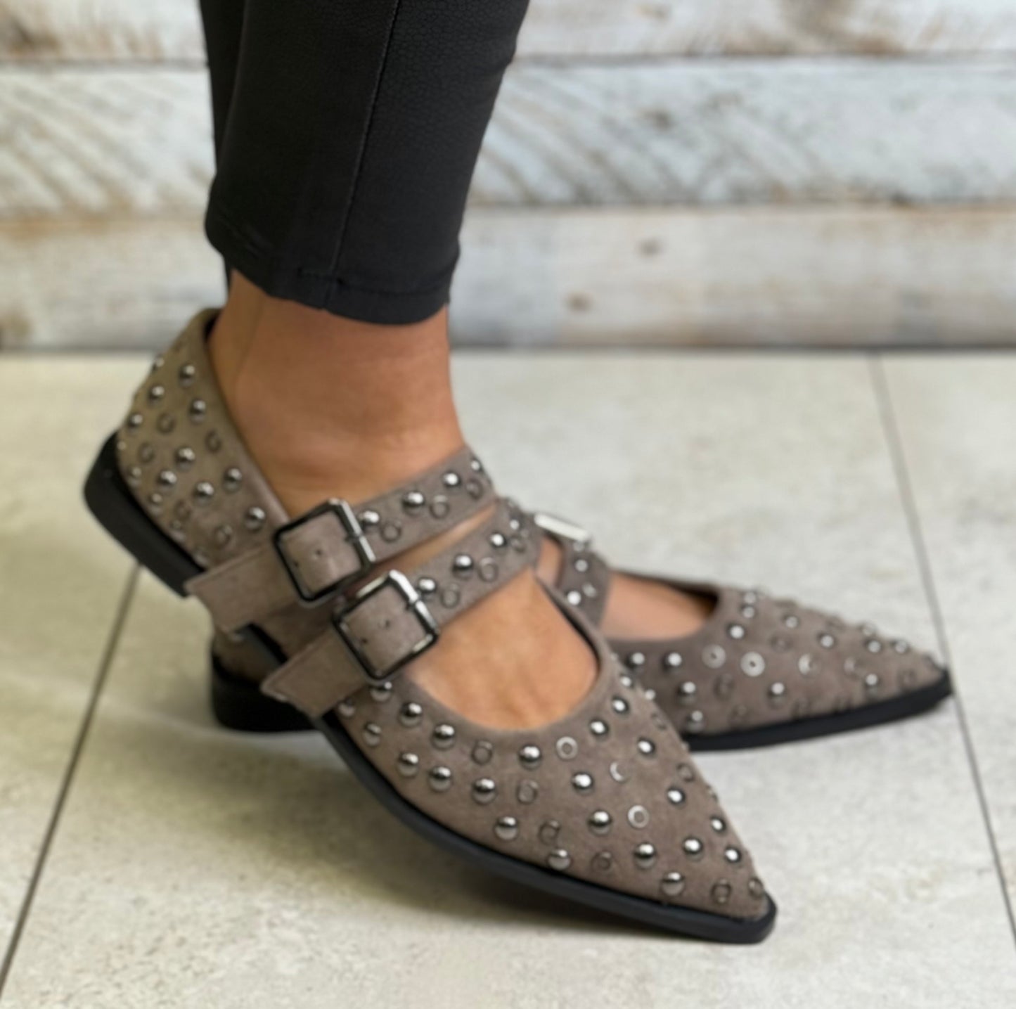 Una Healy - 'Think Of Me' Cordoba Bullet Stud Shoe
