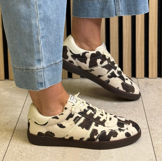 Tamaris - Cow Print Trainer