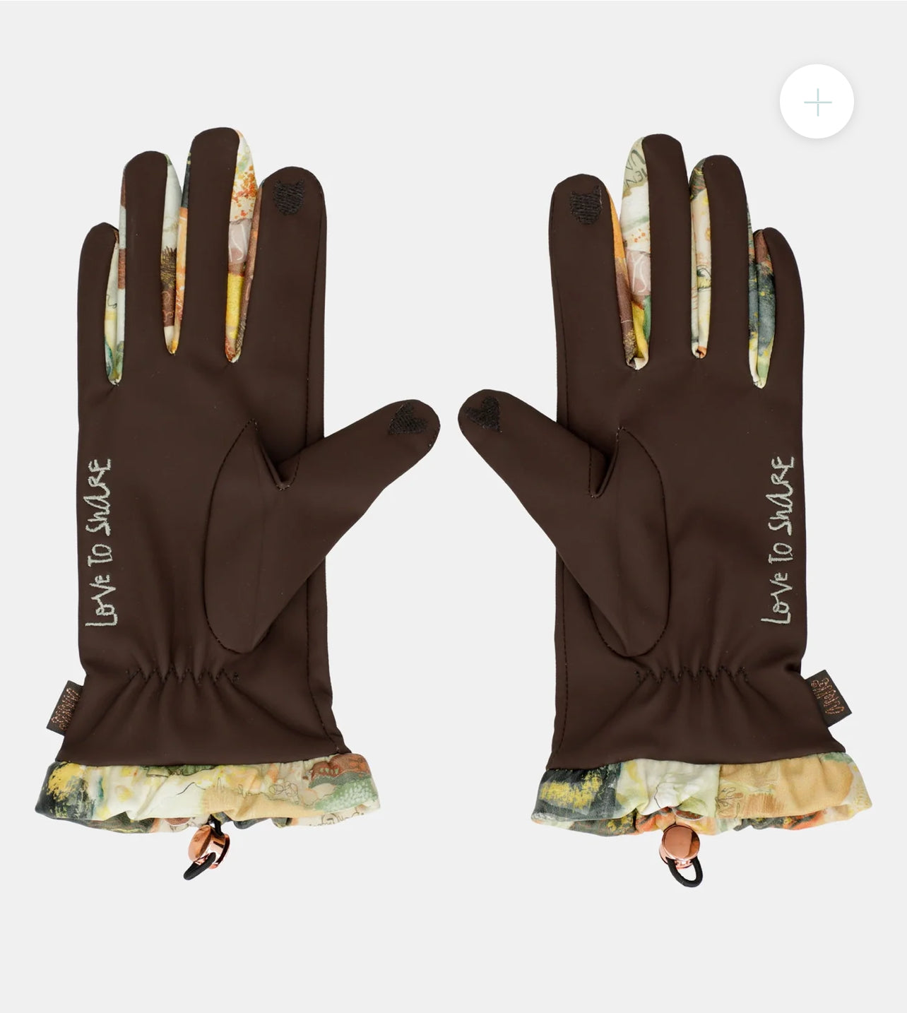 anekke - ‘Land’ Brown Gloves