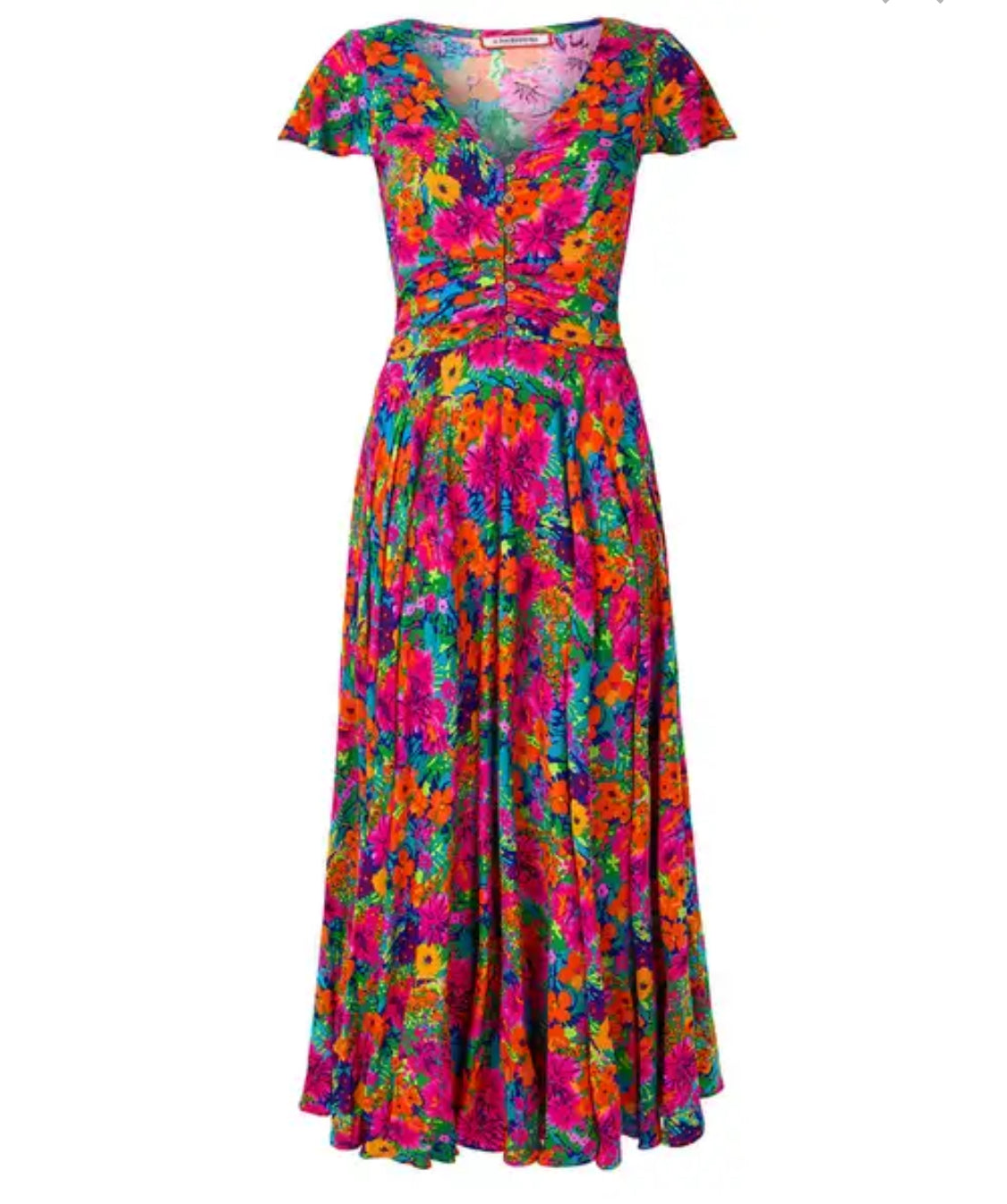 Joe Browns- Pop Of Colour Printed Maxi Dress