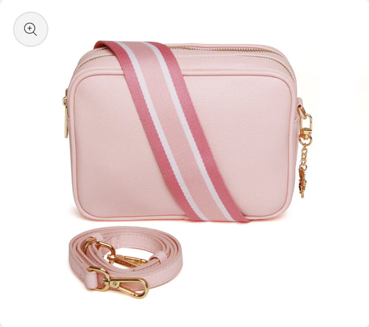 Alice Wheeler - Pastel Pink Soho Crossbody Bag
