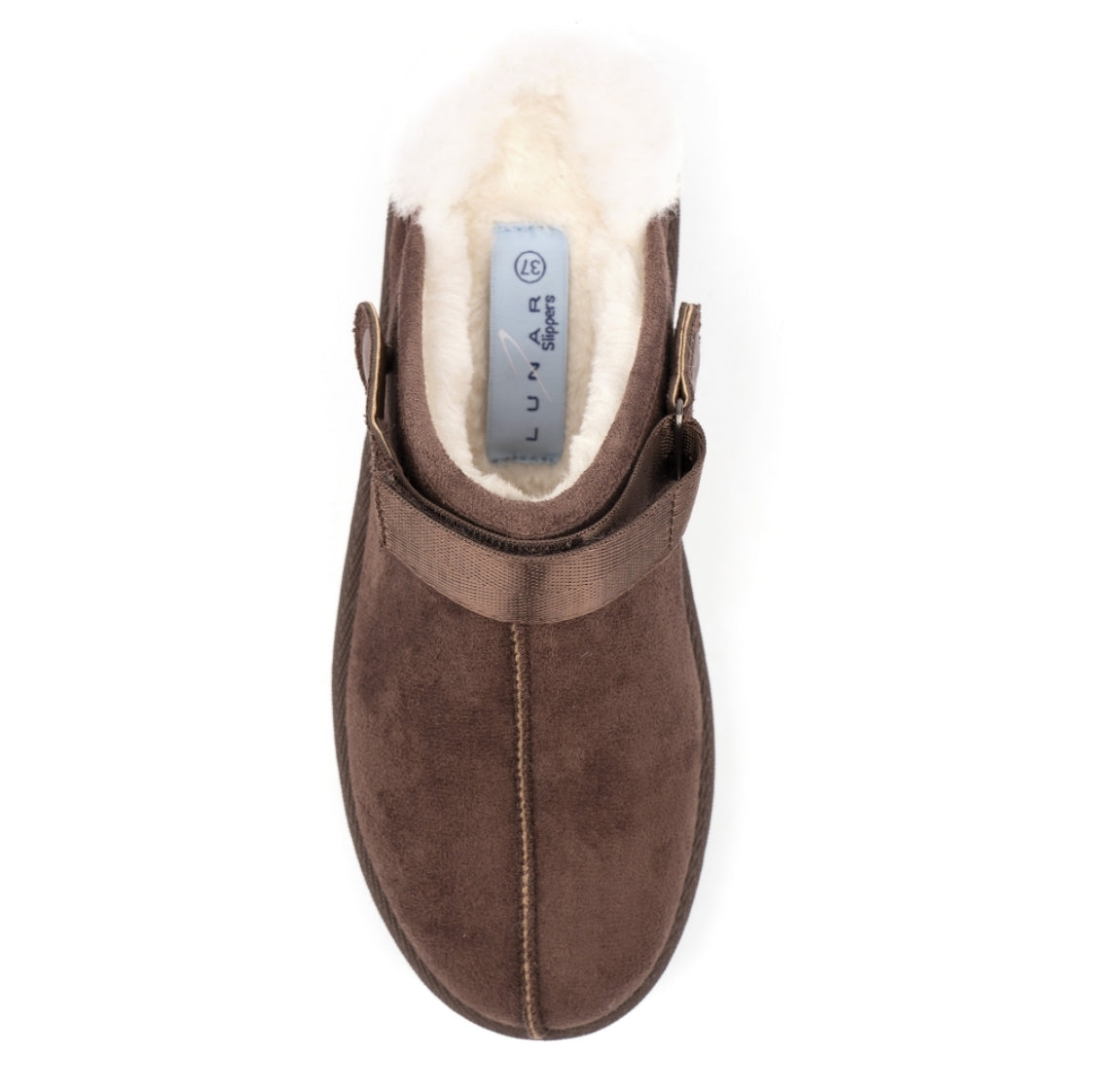 Lunar - 'Odessa' Dark Brown Slipper