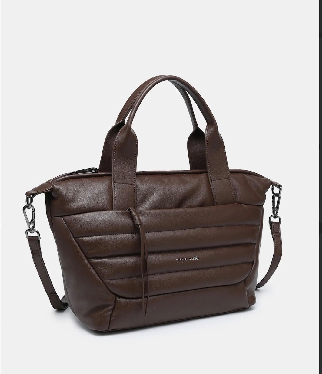 Pepe Moll - ‘Agatha’ Brown Handbag