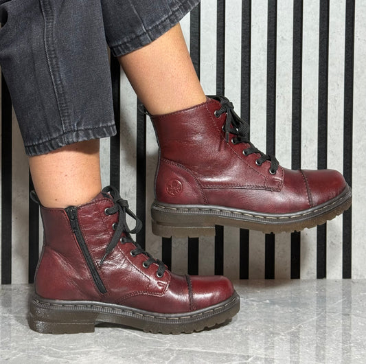 Rieker - Bordeaux Laced Boot